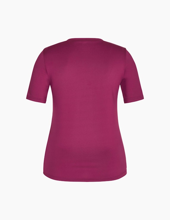 Fit&More Fitness T-Shirt mit Frontprint | ADLER Mode Onlineshop