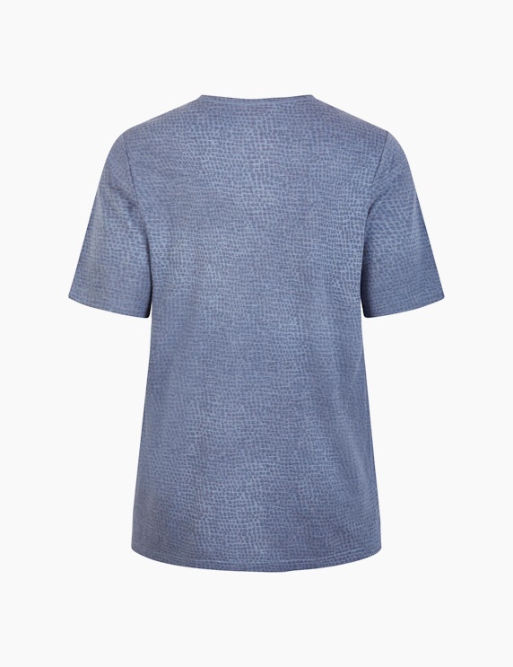 Thea T-Shirt mit Leo-Muster | ADLER Mode Onlineshop