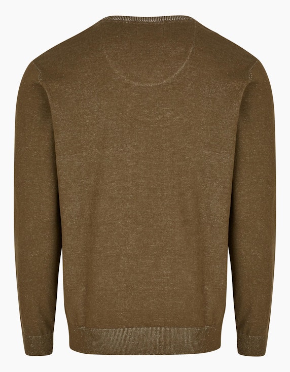 Bexleys man Glatt gestrickter Pullover mit V-Ausschnitt | ADLER Mode Onlineshop
