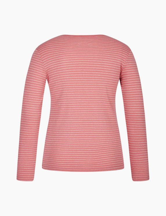 Bexleys woman Basic Langarmshirt mit Streifenmuster | ADLER Mode Onlineshop