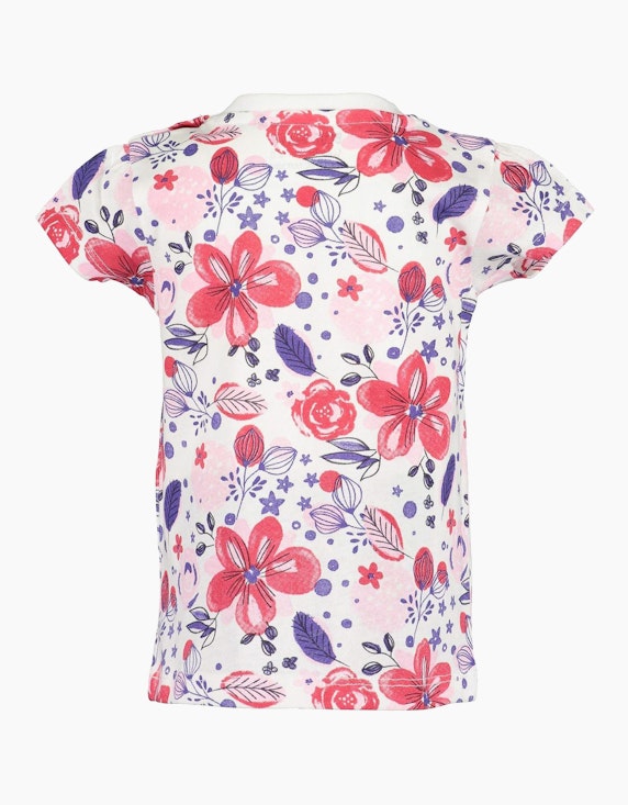 Blue Seven Baby Girls T-Shirt mit floralem Druck | ADLER Mode Onlineshop