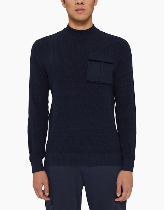 Esprit EDC Pullover mit Brusttasche | ADLER Mode Onlineshop
