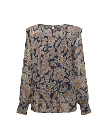 Produktbild zu Chiffon-Bluse mit Paisley-Print von Esprit