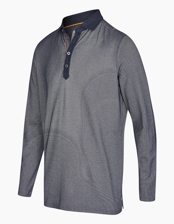 Eagle Denim Poloshirt aus Baumwollmischung | ADLER Mode Onlineshop