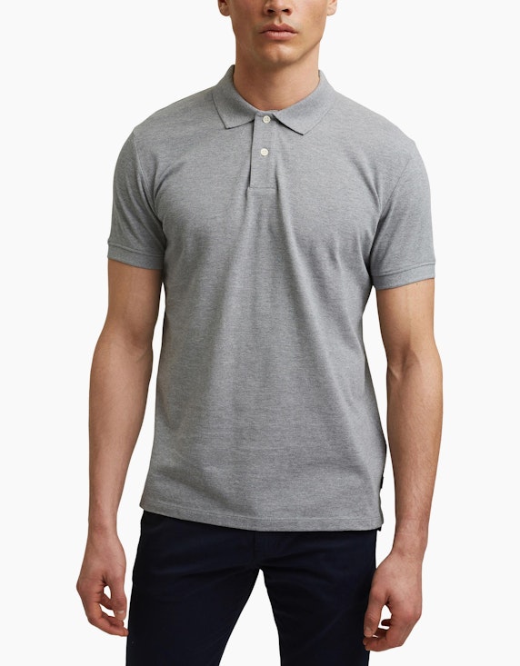 Esprit EDC Piqué-Poloshirt aus Organic Cotton | ADLER Mode Onlineshop