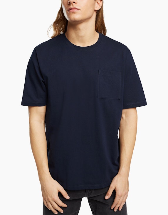Esprit EDC T-Shirt aus wertvoller Bio-Baumwolle | ADLER Mode Onlineshop