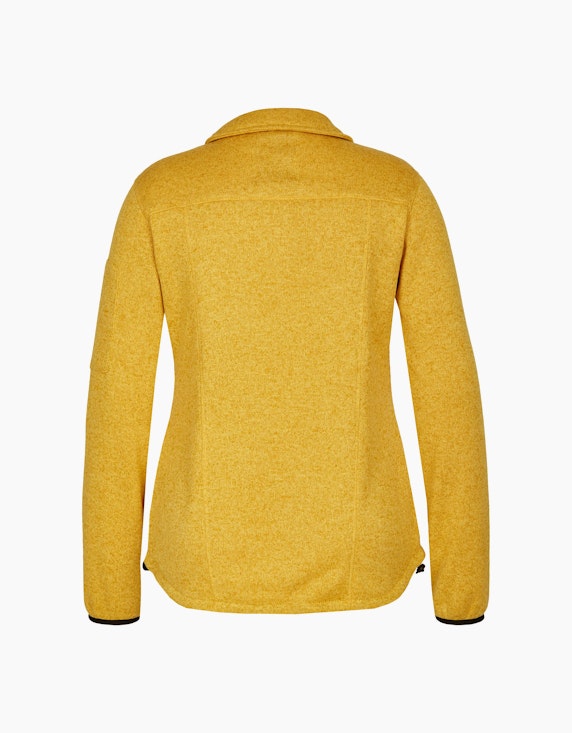 Eibsee Strick-Fleece-Jacke mit Stehkragen | ADLER Mode Onlineshop