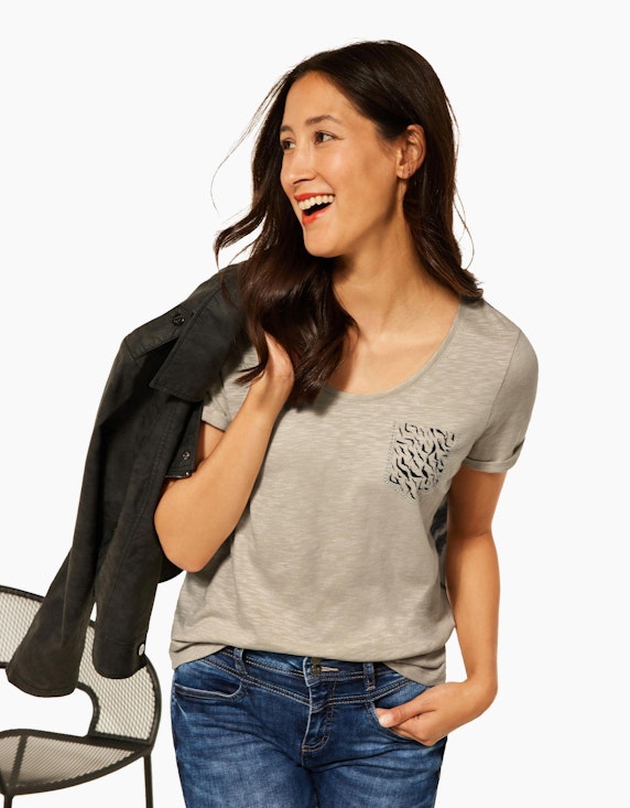 Street One Shirt mit Zebra-Print | ADLER Mode Onlineshop