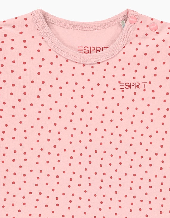 Esprit Baby Girls Langarmshirt mit Pünktchen aus Bio-Baumwolle | ADLER Mode Onlineshop