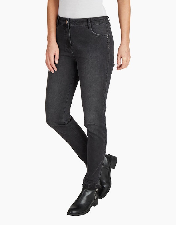 Bexleys woman Jeans mit offenem Saum | ADLER Mode Onlineshop