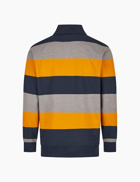 Bexleys man Polo Sweatshirt mit Klettverschluß-Brusttasche | ADLER Mode Onlineshop