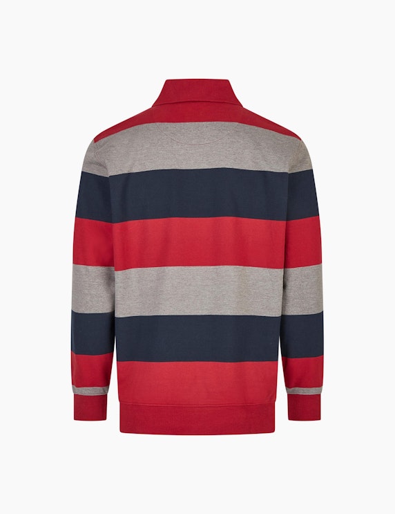 Bexleys man Polo Sweatshirt mit Klettverschluß-Brusttasche | ADLER Mode Onlineshop