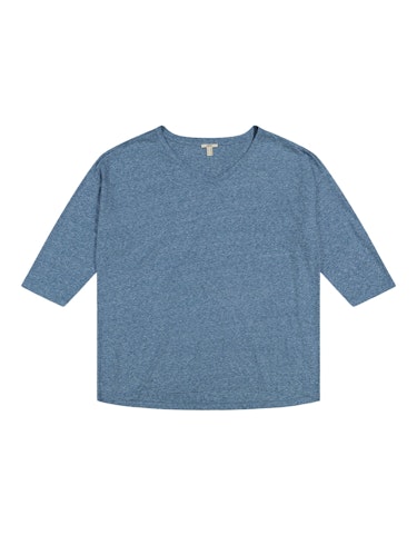 Produktbild zu <strong>Basic-Shirt in Melange-Optik</strong>  CURVY von Esprit