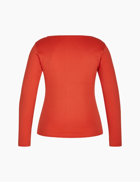 Malva Langarmshirt mit Steinchenbesatz | ADLER Mode Onlineshop