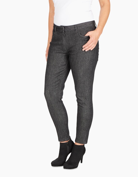 Bexleys woman 5-Pocket-Jeans mit Glitzergarn | ADLER Mode Onlineshop