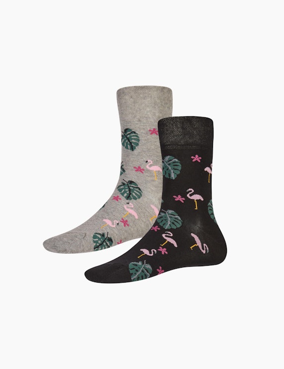 Bexleys woman Socken 4er Pack, gemustert | ADLER Mode Onlineshop