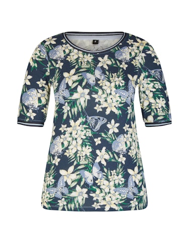 Produktbild zu Shirt mit floralem Druck von Bexleys woman