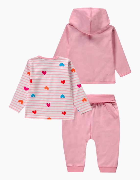 Esprit Baby Girls   Set  3-teilig Sweatjacke, Shirt und Hose | ADLER Mode Onlineshop