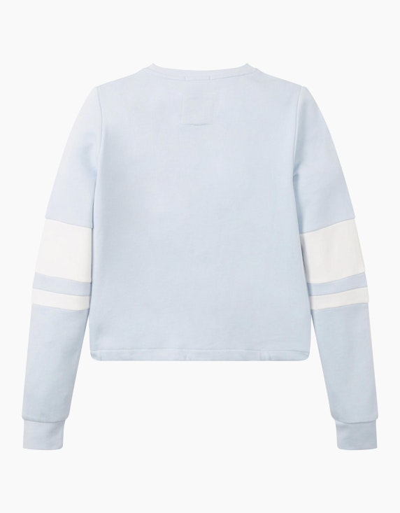 Tom Tailor Girls Sweatshirt mit Blockstreifen | ADLER Mode Onlineshop