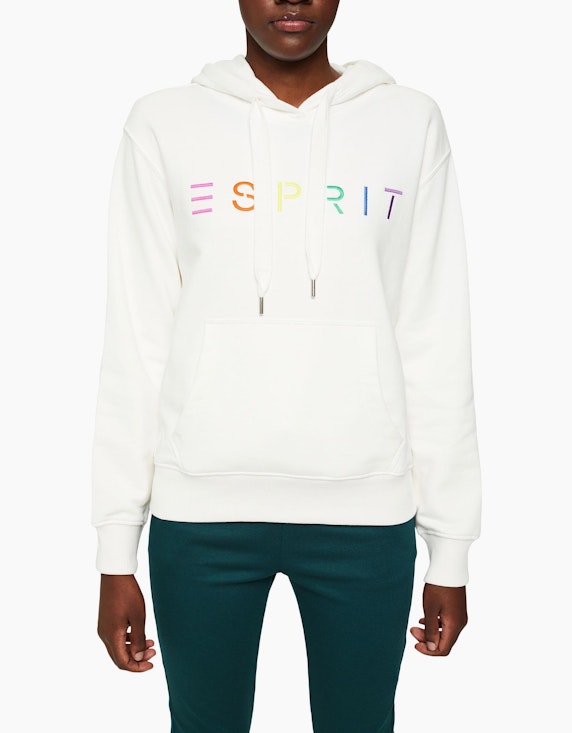 Esprit Hoodie mit Logo-Stickerei | ADLER Mode Onlineshop