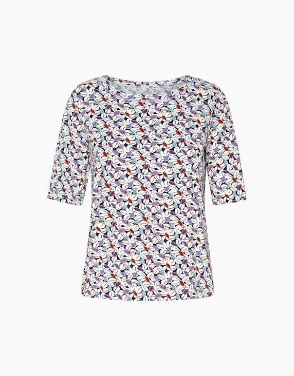 Sommermann Shirt mit Alloverprint | ADLER Mode Onlineshop