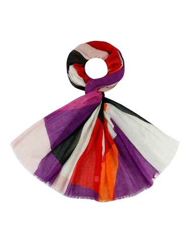 Produktbild zu Leichter Schal in Blockfarben von Adler Collection
