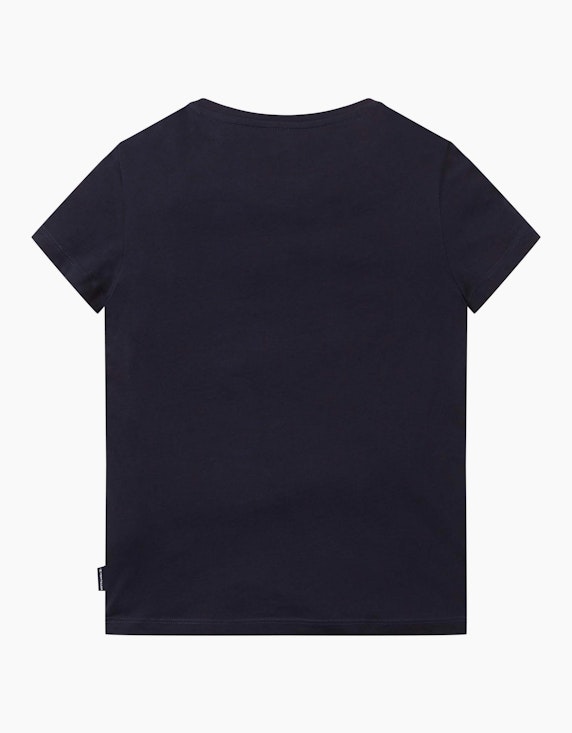 Tom Tailor Girls T-Shirt mit Druck auf der Brust | ADLER Mode Onlineshop