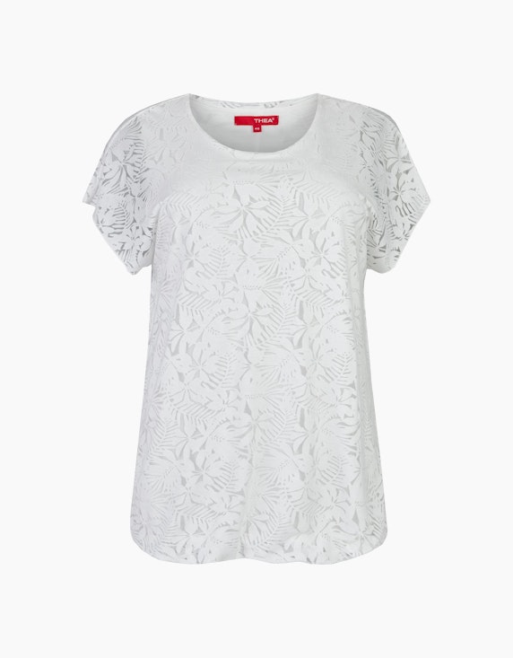 Thea Shirt aus Spitze in Weiß | ADLER Mode Onlineshop