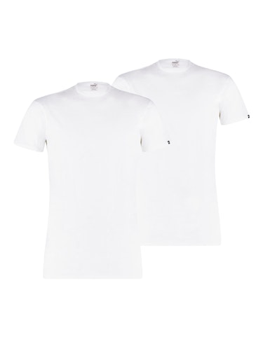 Produktbild zu PUMA Basic Herren T-Shirt mit Rundhalsausschnitt 2er-Pack von Puma