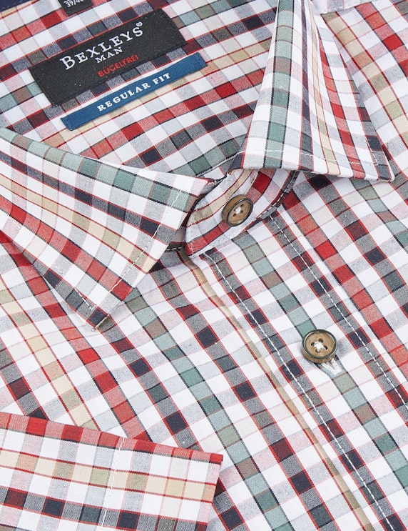 Bexleys man Freizeithemd mit Vichy-Karo, REGULAR FIT | ADLER Mode Onlineshop