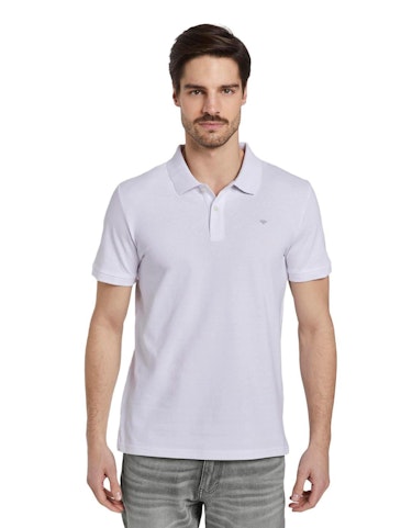 Produktbild zu Poloshirt im Basic-Style mit verschiedenen Farbdetails von Tom Tailor