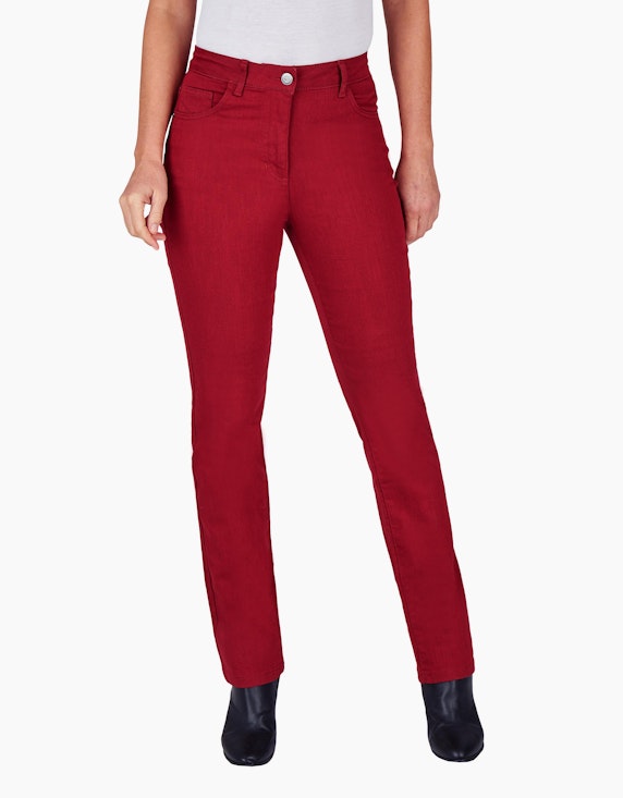 Steilmann Edition Jeans Hose "Susi" mit Stretch-Anteil, Slim Fit, normale Taillenweite | ADLER Mode Onlineshop