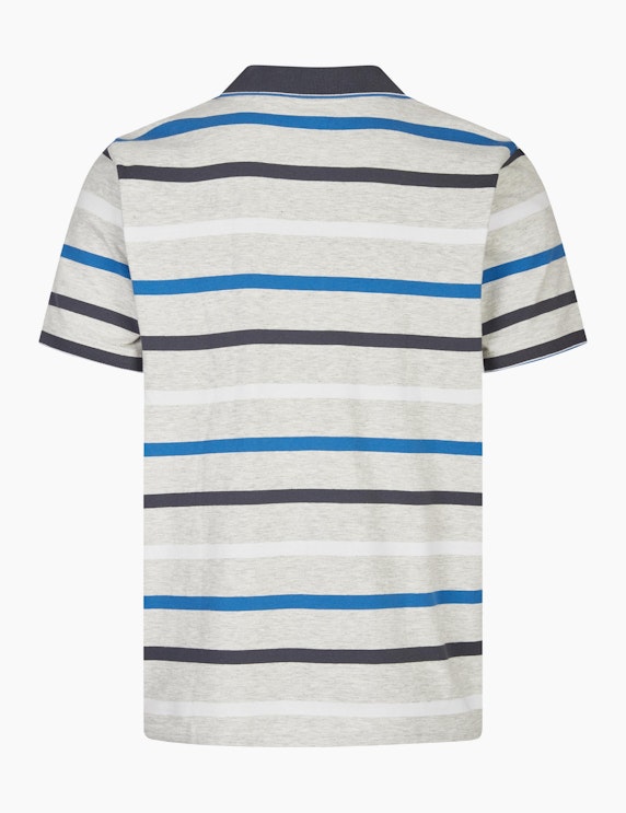 Bexleys man Poloshirt mit Streifen | ADLER Mode Onlineshop