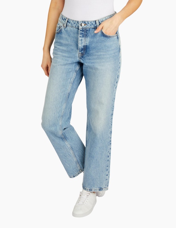 MY OWN Modische 5-Pocket-Jeans mit weitem Bein | ADLER Mode Onlineshop