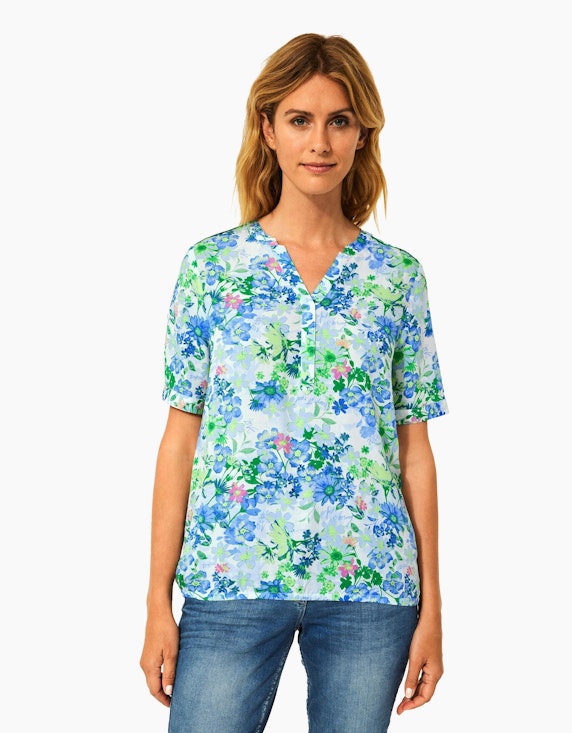 CECIL Bluse mit Blumen Print | ADLER Mode Onlineshop
