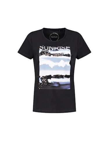 Produktbild zu T-Shirt mit Frontdruck von TAIFUN