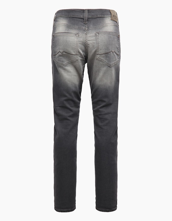 MUSTANG 5-Pocket Jeans Oregon Tapered mit Used-Bleached-Effekt | ADLER Mode Onlineshop