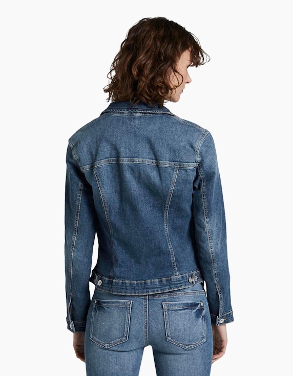 Tom Tailor Jeansjacke aus feinem Strukturdenim | ADLER Mode Onlineshop