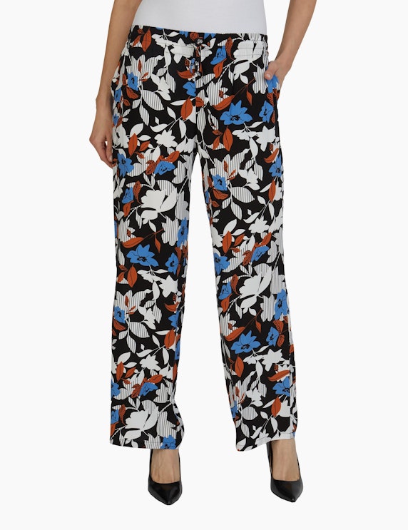 CHOiCE Palazzo-Hose mit Allover-Print | ADLER Mode Onlineshop