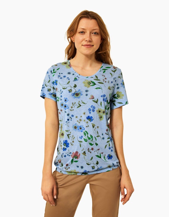 CECIL Shirt mit Blumenprint | ADLER Mode Onlineshop
