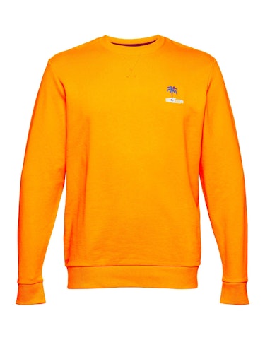 Produktbild zu Sweatshirt mit kleiner Motiv-Stickerei von Esprit EDC
