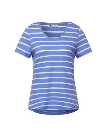 Produktbild zu T-Shirt mit Streifen Muster von Street One