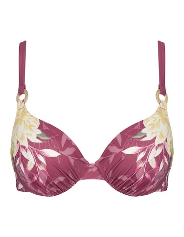 Produktbild zu Floral bedrucktes Bikini Oberteil mit Bügel-BH von Triumph