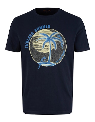 Produktbild zu Basic T-Shirt mit Print von Tom Tailor