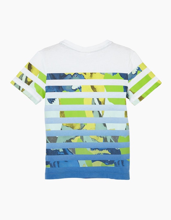 s.Oliver Mini Boys T-Shirt mit Streifendruck | ADLER Mode Onlineshop