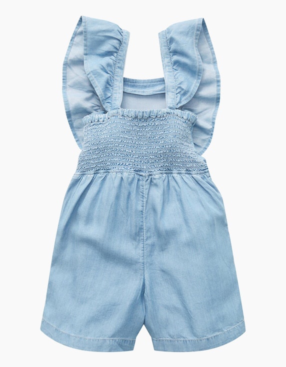 TOM TAILOR Mini Girls Jeans Overall mit Rüschen | ADLER Mode Onlineshop