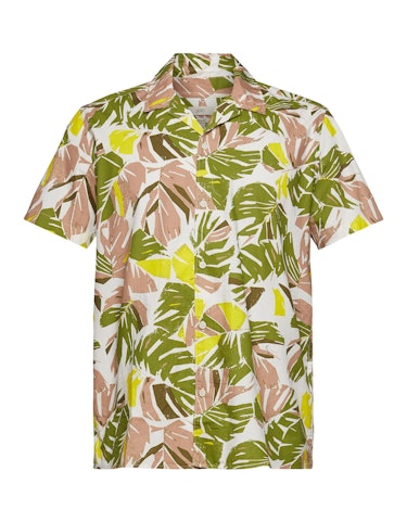 Produktbild zu Hemd mit tropischem Blätter-Print von Esprit EDC