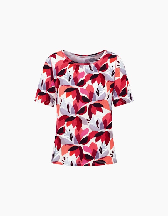 Sommermann Gemustertes T-Shirt | ADLER Mode Onlineshop