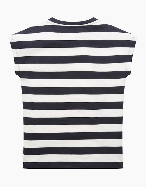 Tom Tailor Girls T-Shirt im Streifenlook | ADLER Mode Onlineshop