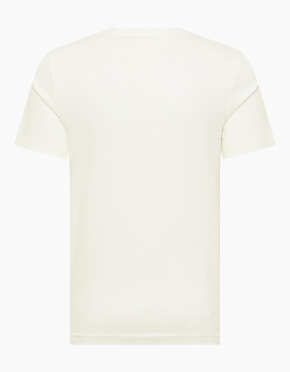 MUSTANG T-Shirt mit Label-Schriftzug, PLUS SIZE | ADLER Mode Onlineshop